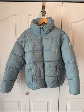 Noize x Jillian Harris Light Blue Puffer Jacket from Winter Jilly Box